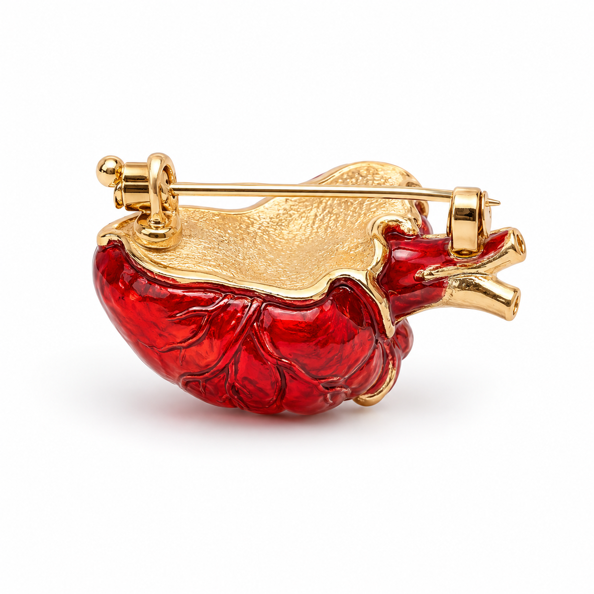 Loriova™ Anatomical Heart Brooch