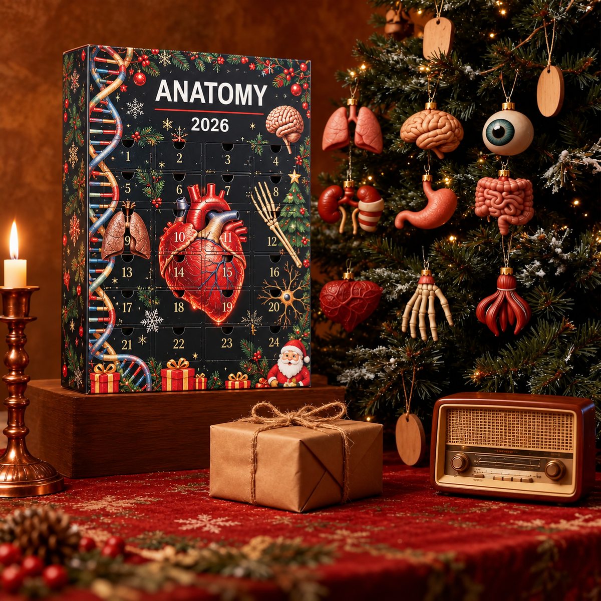 Loriova™ Anatomy Advent Calendar